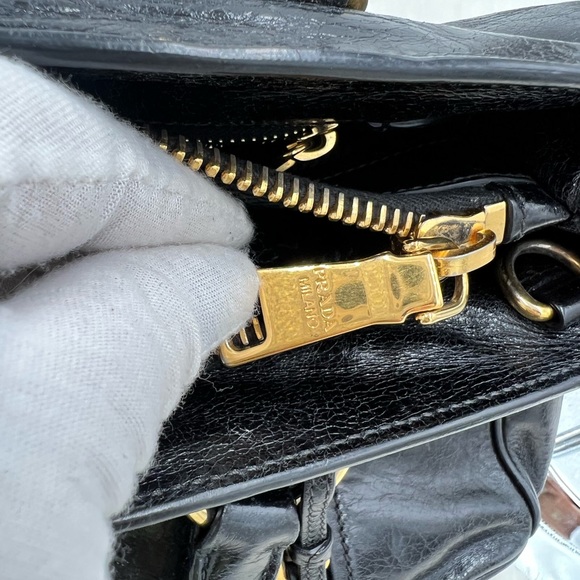 ♦️Prada vitello Shine satchel/shoulder bag - Picture 11 of 11